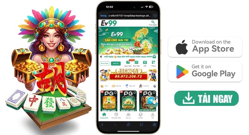 Hình ảnh vòng quay may mắn với các biểu tượng tiền thưởng và logo 22bet link