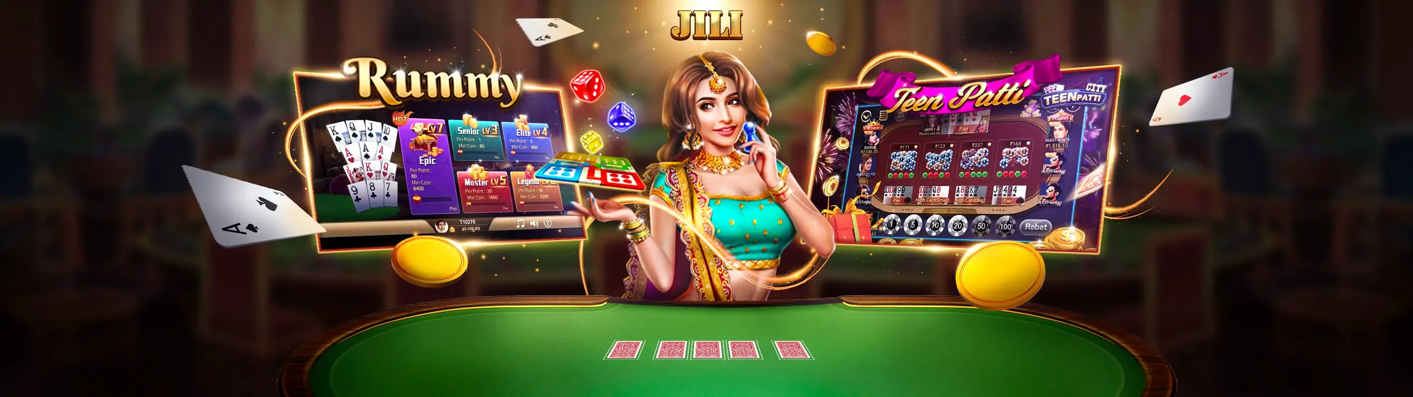 Hình ảnh sòng bạc trực tuyến 22bet liên kết với dealer chuyên nghiệp